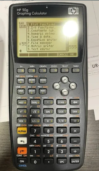 Calculadora grafica HP