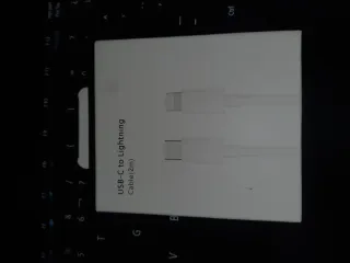 Cable USB-C a Lightning Apple 2m