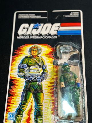 Figura G.I. Joe Héroes Internacionales Vintage