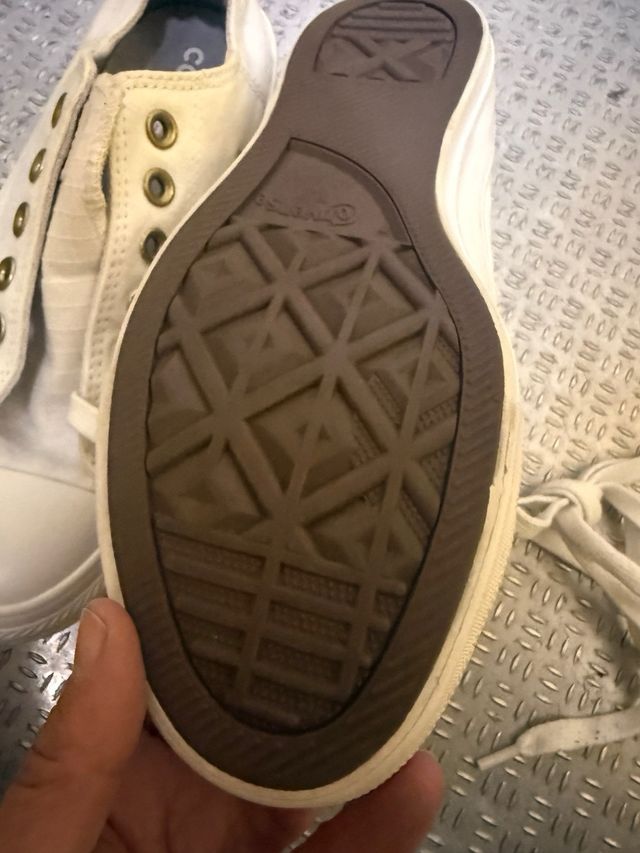 Zapatillas Converse blancas Talla 37 Bambas