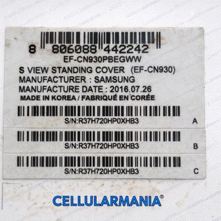 Samsung Galaxy Note 7 SView Standing Cover Genuine