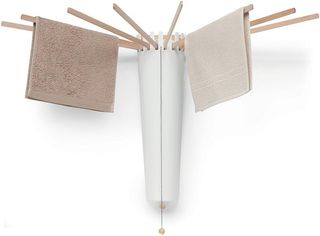 Foppapedretti Octopus Tendedero, Aluminio, Blanco