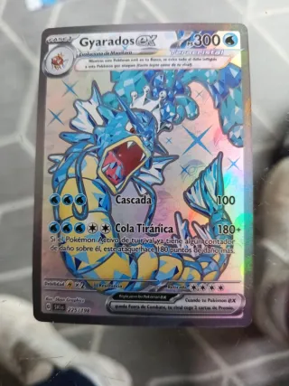 Carta Pokémon Gyarados ex, full art