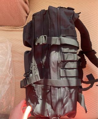 Mochila Táctica Militar Negra 50L