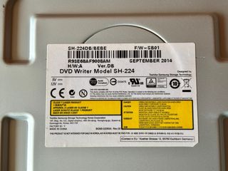 Lector-grabador DVD  SH-224