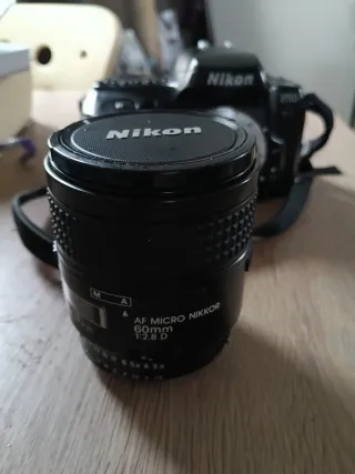 Objetivo Nikon af micro nikkor 60mm 1 2 8 D
