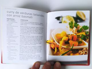 Libro recetas Cocina Vegetariana