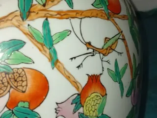 Macetero Porcelana Famille Rose