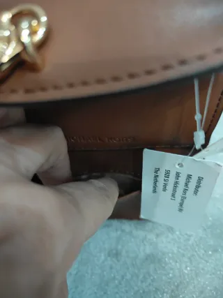 Portafoglio Michael Kors XS Trifold Marrone