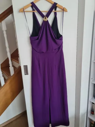 Vestido Morado Zara Talla M