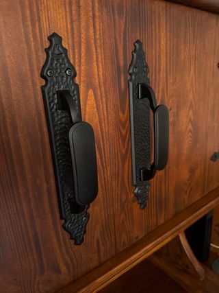 Mueble Rústico Madera y Metal Hecho a Mano