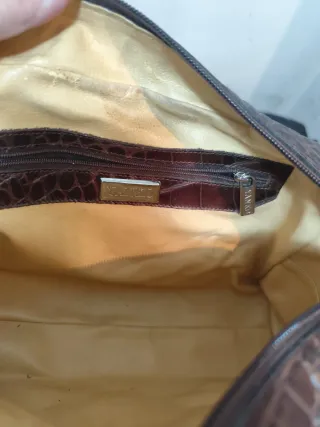 Bolso de piel marrón Yanko