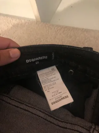 Pantalón vaquero DSQUARED2 negro