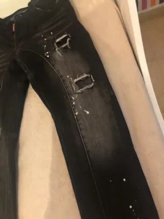 Pantalón vaquero DSQUARED2 negro