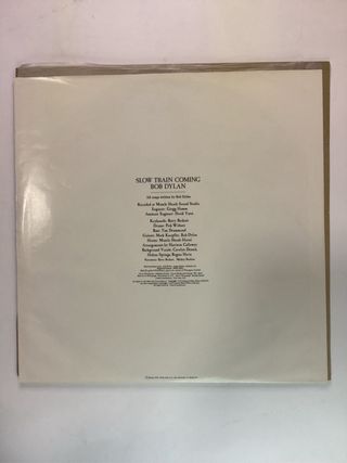 Bob Dylan Slow Train Coming LP