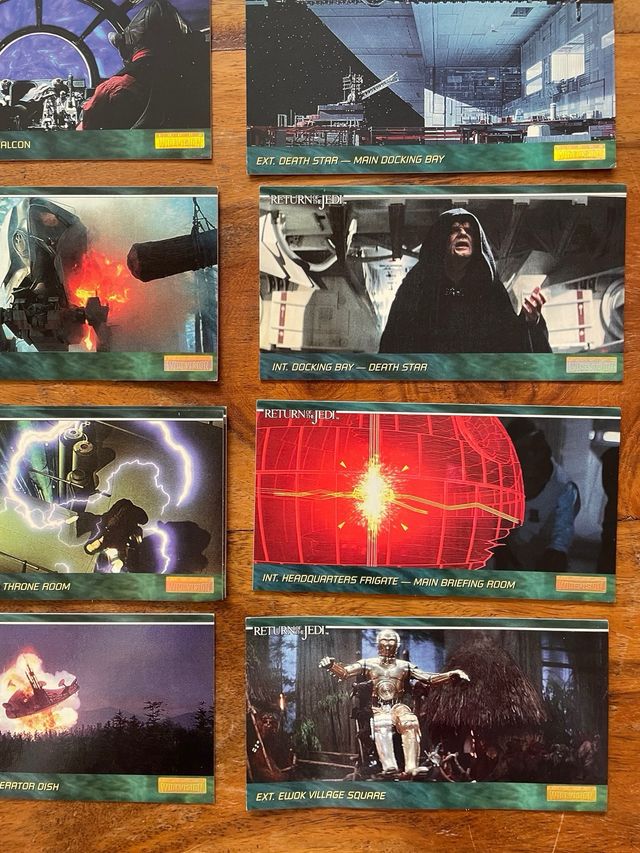 Colección cromos Star Wars 1995