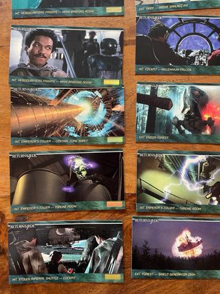 Colección cromos Star Wars 1995