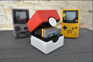 pokeball pikachu para guardar juegos de gameboy