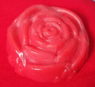 ROSA,Pastilla jabon hecho a mano