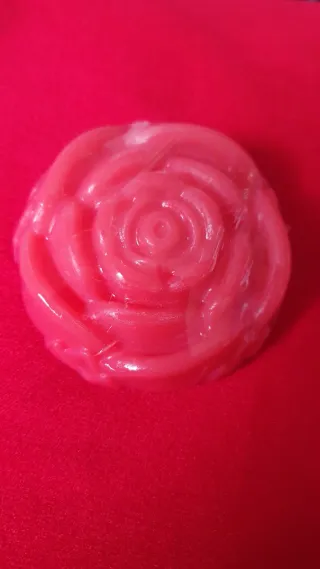 ROSA,Pastilla jabon hecho a mano