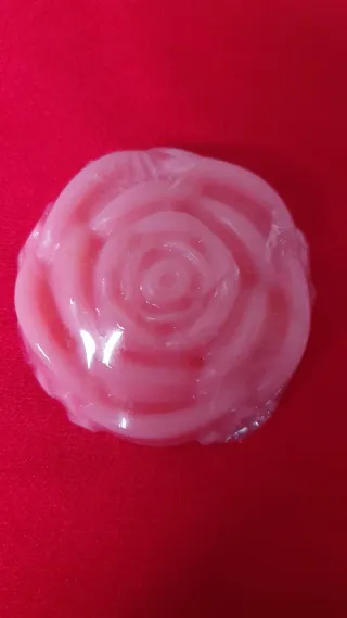ROSA,Pastilla jabon hecho a mano