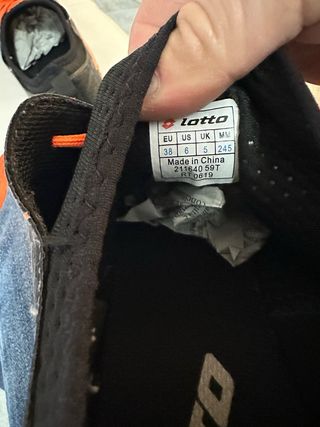 Scarpe Lotto Grip Control 38 Nuove
