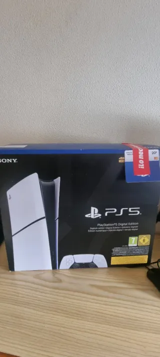 Consola PS5 Digital Edition Blanca