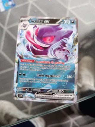 Carta Pokémon Gengar EX 047/071 RR
