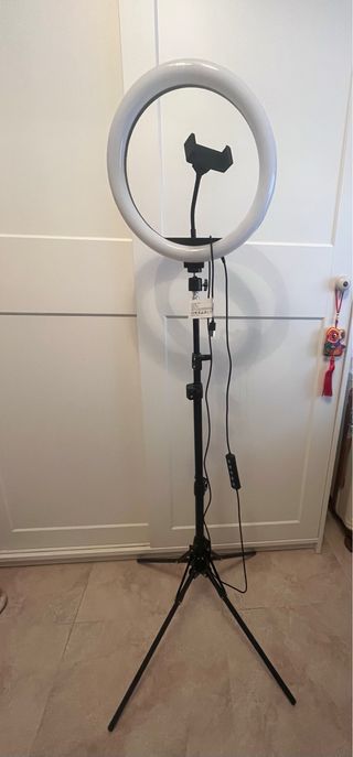 Aro de Luz LED con Trípode y Soporte Móvil