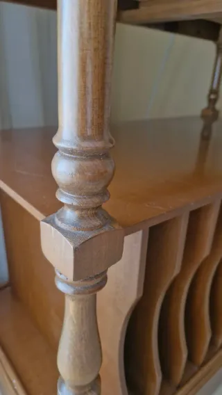 Mueble TV madera de Nogal único marrón en LLEIDA