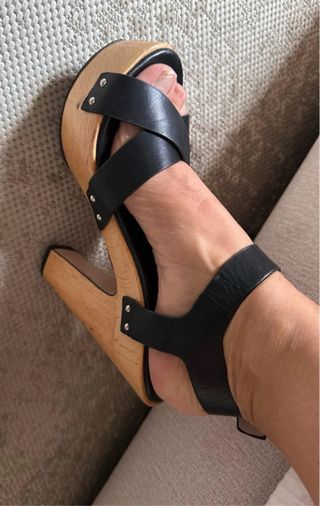 Sandalias plataforma Zara