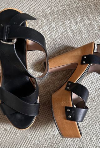 Sandalias plataforma Zara