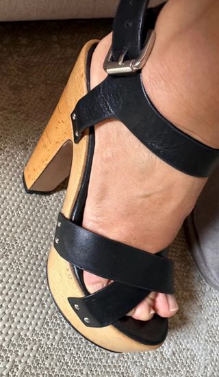 Sandalias plataforma Zara