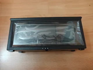 Chimenea eléctrica decorativa con efecto llama LED