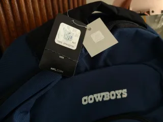 Mochila Dallas Cowboys Azul y Gris Nueva