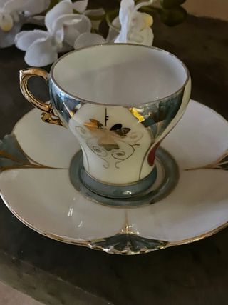 Tazzina e piattino vintage da collezione