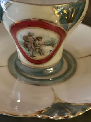 Tazzina e piattino vintage da collezione