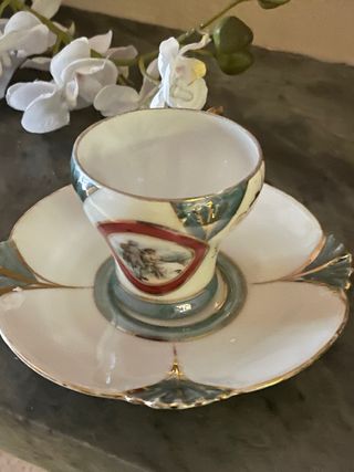 Tazzina e piattino vintage da collezione