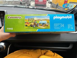 Playmobil Country Tractor con Remolque 71442