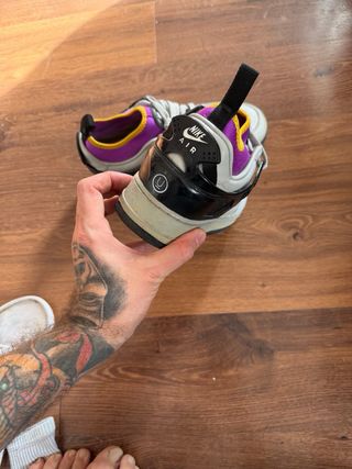 Zapatillas Nike Air Force 1 Morado Blanco