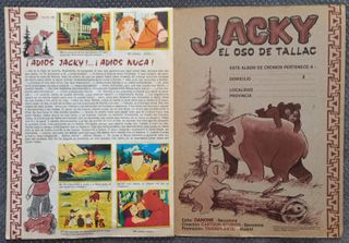 Álbum "Jacky. El oso de Tallac"