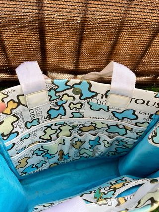 Bolso Tous Multicolor y Blancos