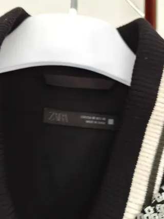 Chaqueta bomber lentejuelas