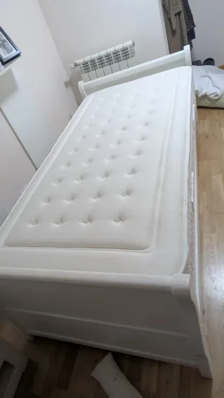 Colchón 90x190 Muelle Ensacado y Viscoelástica