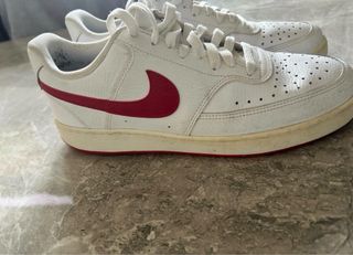 Nike Court Vision Low Rosse Bianche