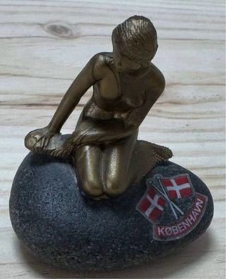 Sirena Bronce sobre Piedra Copenhague
