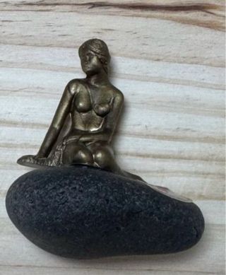 Sirena Bronce sobre Piedra Copenhague