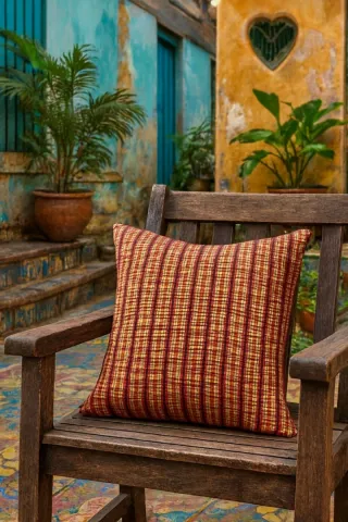 Cojines de seda 100% elaborados artesanalmente