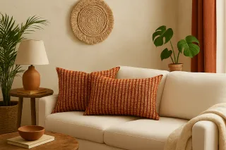 Cojines de seda 100% elaborados artesanalmente