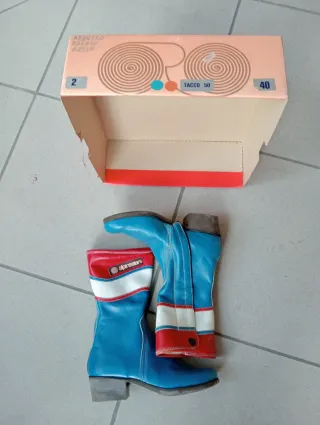 Stivali Alpinestars Vintage Anni 80 Tg 40